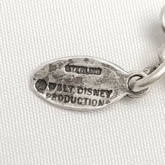 Vintage Walt Disney Production Disney Land Mickey Mouse Charm 3D Sterling Silver - Picture 6 of 9